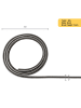 Intirilife Bürstendichtung 5 Meter Länge x Breite 9mm x Höhe 5mm in Braun