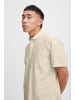 BLEND Kurzarmhemd BHShirt in Beige
