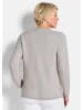 GOLDNER Cardigan Elegante Strickjacke mit Taschen in stein / gemustert