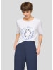 Rabe T-Shirt in Weiß