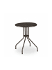 relaxdays Gartentisch in Braun - (H)74 x Ø 60 cm
