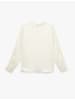 KOTON BLUSE LS in Grauweiß