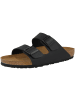 Birkenstock Sandale Arizona Birko-Flor normal in schwarz