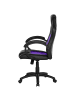 Beliani Gaming Stuhl FIGHTER in Schwarz/Violett - (W) 65 x (H) 108 x (L) 65 cm