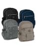 Bag Street Cityrucksack, Freizeitrucksack Nylon braun ca. 30cm breit ca. 38cm hoch