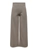 JDY Hose mit weitem Beinschnitt in Driftwood