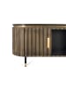 Giner y Colomer TV-Schrank aus Mangoholz und Bronze 150 cm in Gold