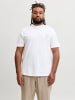 JACK & JONES PLUS Langarm-T-Shirt in Bright White