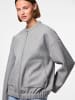 Pieces Jacke in Light Grey Melange