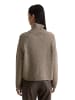 Marc O'Polo Tweed-Pullover regular in shaded brown melange
