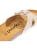 palado Pantoletten in beige/lack