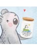 Mr. & Mrs. Panda zuckerdose Pinguin Surfer mit Spruch in Weiß
