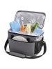 relaxdays Kühltasche in Grau - 20 l