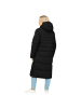 Derbe Steppmantel Bigholm in black/check