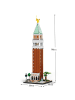 Reobrix 55013 Campanile Turm Klemmbaustein Set 3903 Teile