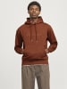 Jack & Jones Kapuzenpullover in Brandy Brown