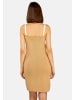 TOOCHE Kleid "Federkleid" in beige