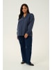 KAFFE curve Langarm-Bluse KCmai Regular fit in Midnight Marine