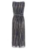SWING Abendkleid in indigo mehrfarbig - 0001