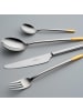 Villeroy & Boch Tafelbesteck 24tlg. Ella teilvergoldet in Edelstahl