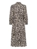 Kaffe Kleid KAemina Regular fit in Brown Leopard