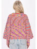 IZIA Damen Pullover in Pink Mehrfarbig