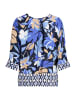 Betty Barclay Schlupfbluse mit Blumenprint in Dunkelblau/Blau