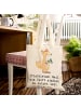 Mr. & Mrs. Panda Schultertasche Triathlon Helden mit Spruch in Creme