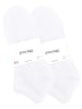 Cotton Prime® 10 Paar COTTON-Essentials Sneaker-Socken in Weiss