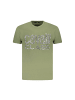 cavalli CLASS Grün Baumwolle Herren T-Shirt