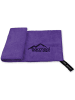 Normani Outdoor Sports Mikrofaserhandtuch 40x40 Terry in Violett