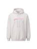 IZIA Women Hoodie in Offwhite