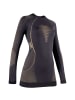 UYN Pullover W CASHMERE SHINY 2.0 UW SHIRT LONG SLEEVE ROUND NECK in Gold