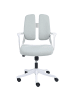 Beliani Bürostuhl ORIVO in Grau/Weiß - (W) 63 x (H) 94 x (L) 70 cm