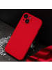 COFI 1453 TFO Silicon Kompatibel mit  iPhone 18 Pro / 17 Pro Rot Handyhülle in Rot