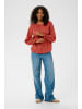 Kaffe Langarm-Bluse KAamalia Regular fit in Chili Oil