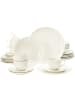 Seltmann Weiden 30-tlg. Kombiservice Savona Fine Diamond in Creme
