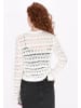 DreiMaster Vintage Women Cardigan in white