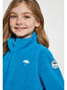 Schmuddelwedda Mädchen (Kids) Strickfleecejacke in Cyanblau Melange