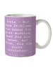 Mr. & Mrs. Panda Kaffeetasse Spruch Arzt Probleme Lösen mit Spruch in Lavendeltraum