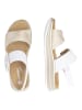 remonte Sandalen in Weiß/Gold