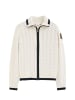 Polo Club Pullover WOMAN NAUTIC ZIPPER CARDIGAN W LONG SLEEVE REGULAR FIT in Ecru