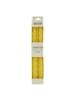 Butlers Butlers Stabkerze TWISTED 2er-Set in Pastellgelb