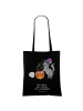 Mr. & Mrs. Panda Tote Bag Kater Hexenkessel mit Spruch in Schwarz
