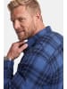 Men Plus Hemd in navy blau