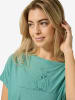 super.natural W CAT YOGA LOOSE TEE in schwarz