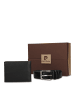 Pierre Cardin Geldbörsen- und Gürtel-Set in BLACK