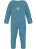 Normani Outdoor Sports 2er Pack Baby Merino Strampler Tangoio in Blau/Grau