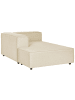 Beliani 2-tlg Ecksofa APRICA in Beige/Schwarz