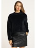 faina Damen Strickpullover in Schwarz